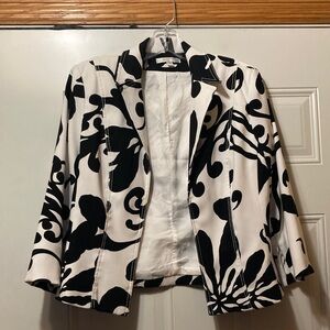 Stylish Black and White Women's Jacket 10
